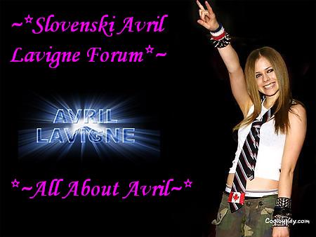 Slovenski Avril Lavigne Forum Forum Index